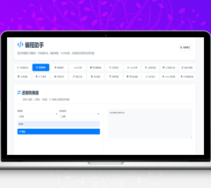 KaiGe超强编程助手源码/编程辅助工具/代码规整工具源码/web开源助手源码