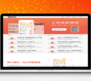 网赚APP软件官网主题源码/主题app官网引导页源码