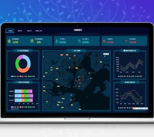 图表分析网页模版大数据可视化大屏电子沙盘合集